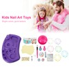 Kids Nail Art Toys Nail Polish Set with Dryer DIY