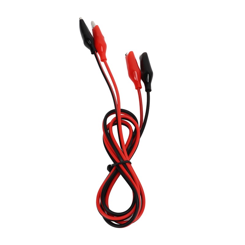 10Pcs Electrical Alligator Clip Dual Ended Alligator Clamps Test Leads
