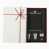 FLASK Hip Jug Gift Set. 8 oz Jug for Men
