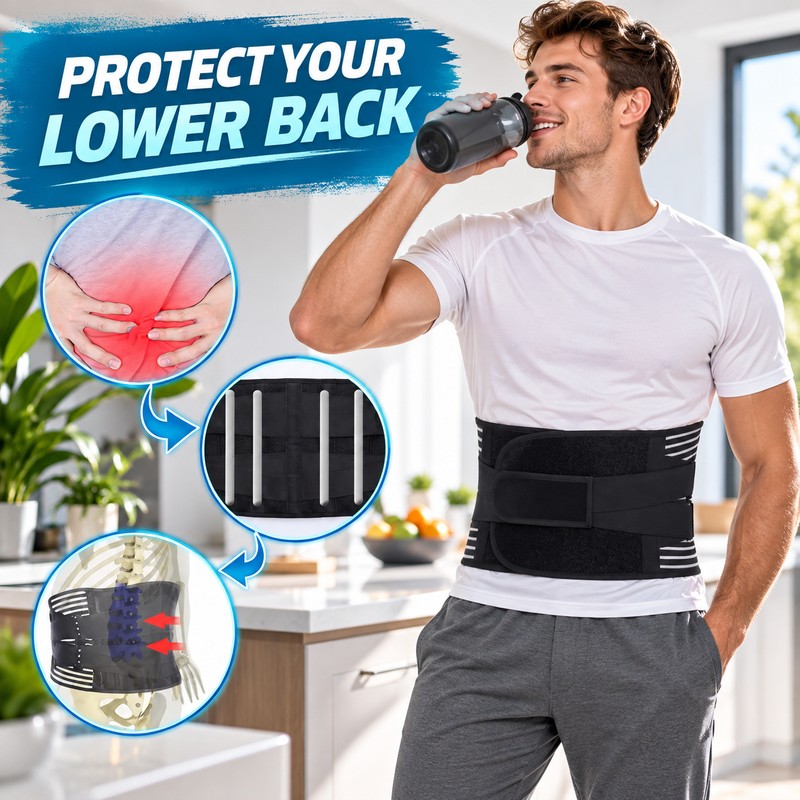 Umbilical Hernia Belt for Abdominal Support – Lumbar Support Belt