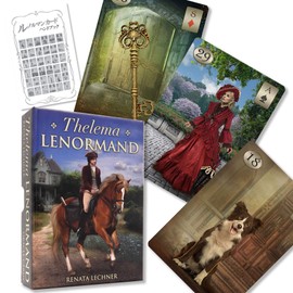 Cerema Renorman Oracle Thelema Lenormand Oracle Card Divination, Japanese Instruction Manual Included