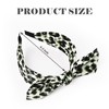 Yonchic 2-Piece Leopard Print Wide Headbands for Women & Girls,
