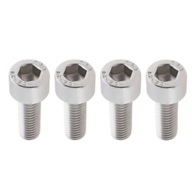 SG Store 4 Piece Replacement Crank Arm Clamp Screw for Bikes 304 Stainless Steel M6 x 18mm Clamping Screw Compatible with Shimano Ultegra HollowTech