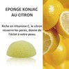Sun & Sia Terry Konjac 100% Natural Lemon