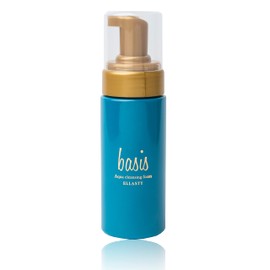 BASIS Aqua Facial Cleansing Foam, Shonan Beauty Clinic Development, Pores, Blackheads, Makeup, Exfoliating, Hypoallergenic, Facial Cleanser, 5.1 fl oz (150 ml), Approx. 1 Month Supply