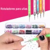 Burkey Kit De Arte De Uñas, Pinceles Decorar Manicura Decoración