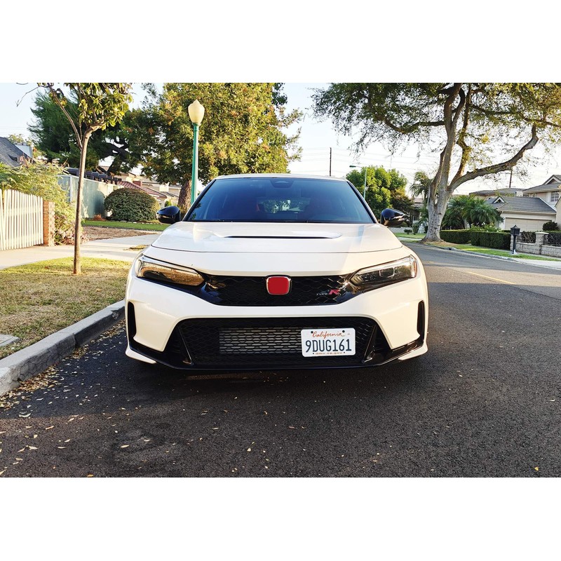 iJDMTOY No Drill Front Grille Mesh Mount License Plate Relocator