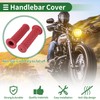 X AUTOHAUX 7/8" 22mm 15/16" 24mm Motorcycle Hand Grips Cover