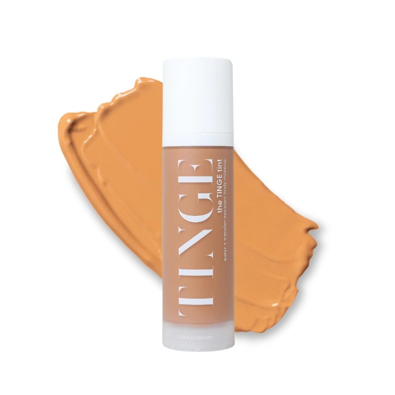 Tinge Tint Body Makeup Tan Warm Coverage Cream Amino Acids