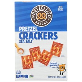Pretzelized Sea Salt Pretzel Crackers, 6.5 OZ
