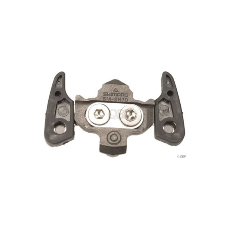 Shimano SM-SH70 SPD Cleat Set Fixed Pontoons, SPD 0-Degree float