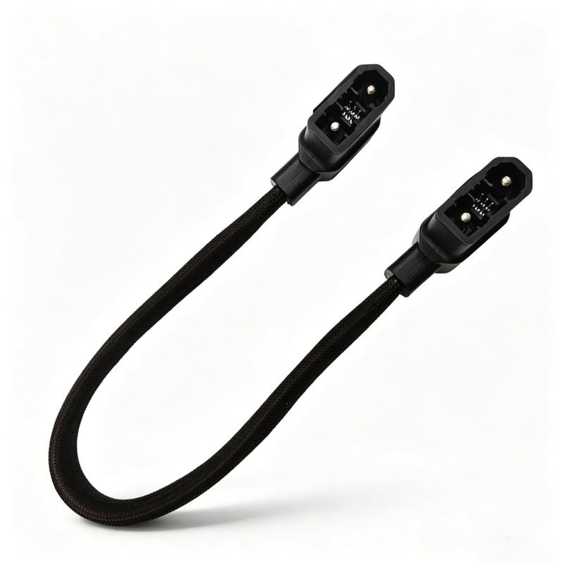 QEWTYI XT150 Battery Cable Braided Power Wire 20 Inches Compatible
