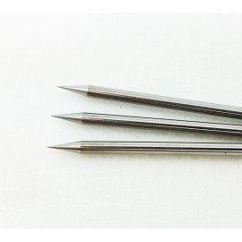 Midwest Tungsten PreGround TIG Tungsten Sharpened Electrodes Purple (Rare Earth) 1/16” x 1.5” 5PK