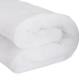 uxcell Speaker Sound-Absorbing Cotton Polyester Fiber Interior Insulation DIY HiFi Replacement 40x100cm White