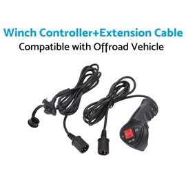 MAX COOL Winch Remote Controller Electric Universal Control Switch Suitable for Offroad Vehicle