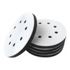 Upgraded Version 5x Sponge Sander Pads, 5 inch 8 Holes