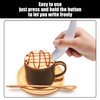 1 Piece of Coffee Engraving Pen, 8 Pieces of Coffee