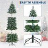 GAOMON Pencil Christmas Tree,7.5FT Artificial Pre-Lit Christmas Tree, Xmas Tree