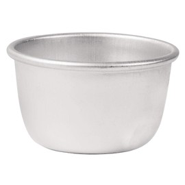 Vogue Aluminium Mini Pudding Basin 105ml, Pudding Muffin Moulds, Commercial Restaurant or Home Kitchen Use | E048
