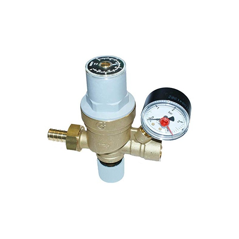 Caleffi Pre-adjustable Automatic Filling Unit 1/2” with Hose Connection and
