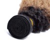 HeioWuio T1B/4/27 Curly Wave Human Hair 3 Bundles Hair Extensions