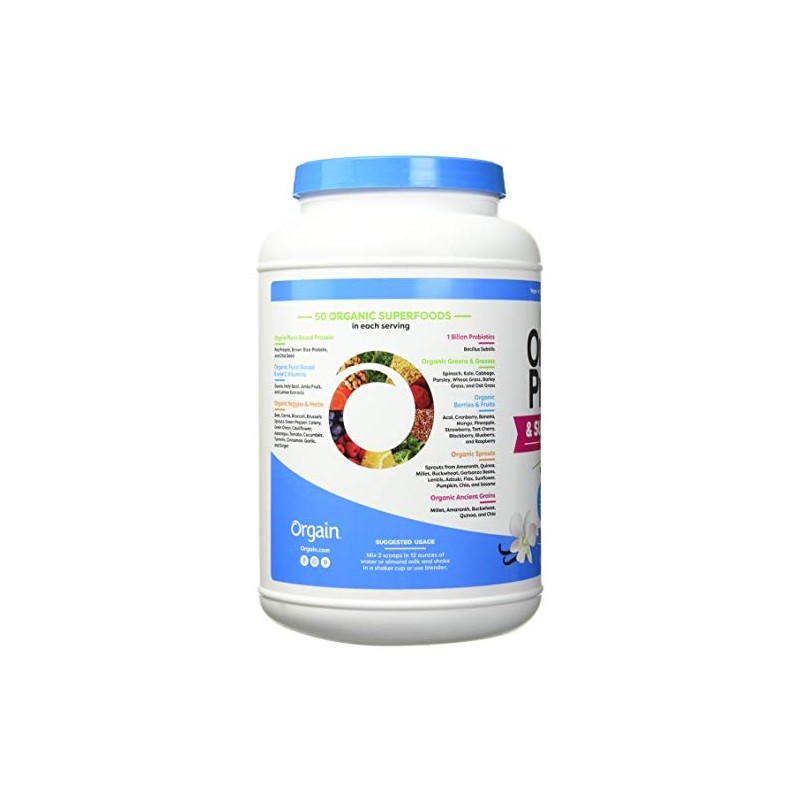Orgain Organic Protein & Super Foods, 2.70 Lb