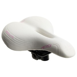 Aero Sport® Cross Ladies Gel Suspension Saddle White/Pink