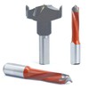 Akylintools 2Pcs Brad Point Boring Bit Dowel Drill Bits 8mm