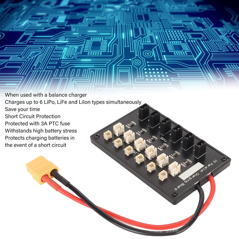 GNB27 JST PH 2.0 Connector 1S RC Lipo Battery Parallel