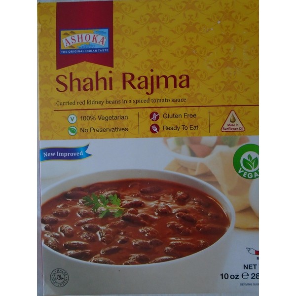 Ashoka Ready Meals Shahi Rajma 280g (Pack of 4)