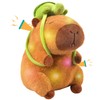 Capybara Plush Stuffed Animal Toy - 13" Light up &