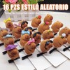 AOKUN Pinzas para Cabello,16 Piezas Clips para Cabello Capibara,Accesorios para