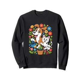 Puppy and Kitten Mama – Dog and Cat Lover Sweatshirt