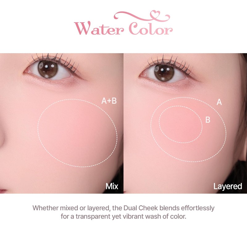 2aN Dual Cheek Blush, Popular, 04 HOT LIVING CORAL, Warm