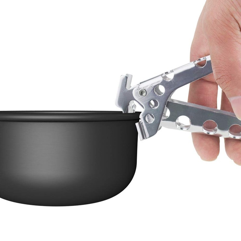 Sprießen Aluminium Handle Pliers Camping Pot Gripper Camping Pot Grab