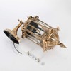YIYIBYUS Outdoor Wall Lantern, Aluminum Glass Lantern Wall Sconce Light