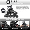 Adjustable Inline Skates for Kids Youth with Light up Wheels,Illuminating