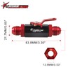 Ryanstar AN6 Fuel Shut Off Valve 6AN to 6AN Male