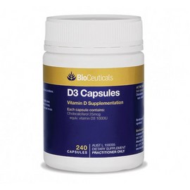 Bioceuticals D3 Capsules 240 Soft Capsules