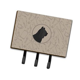 Caroline's Treasures CK2211TH68 Skye Terrier in The Kitchen Leash or Key Holder, Triple, Multicolor