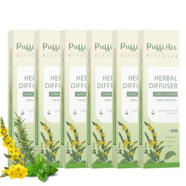 Herbal Diffuser Upgraded (Green, 6 Packs)