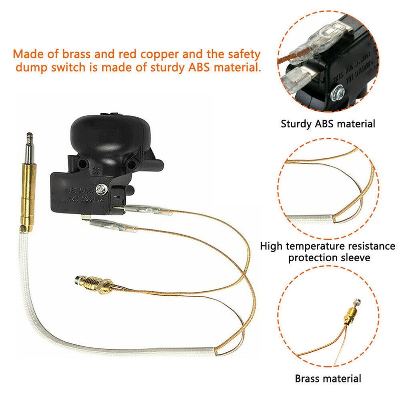 Thermocouple Tilt Switch for Patio Heater Thermocoupler Dump Switch Safety