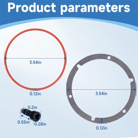 Locking Hub Service Seal Kit Replace 600-249, 600 249 for Ford F250 F350 F450 F550 2005-2018