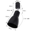 3pcs Duct Rail Spotlight E26 Lighting Fixture Black Duct Rail