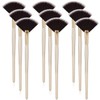 9 Pieces Facial Fan Mask Brushes, Soft Facial Applicator Brushes
