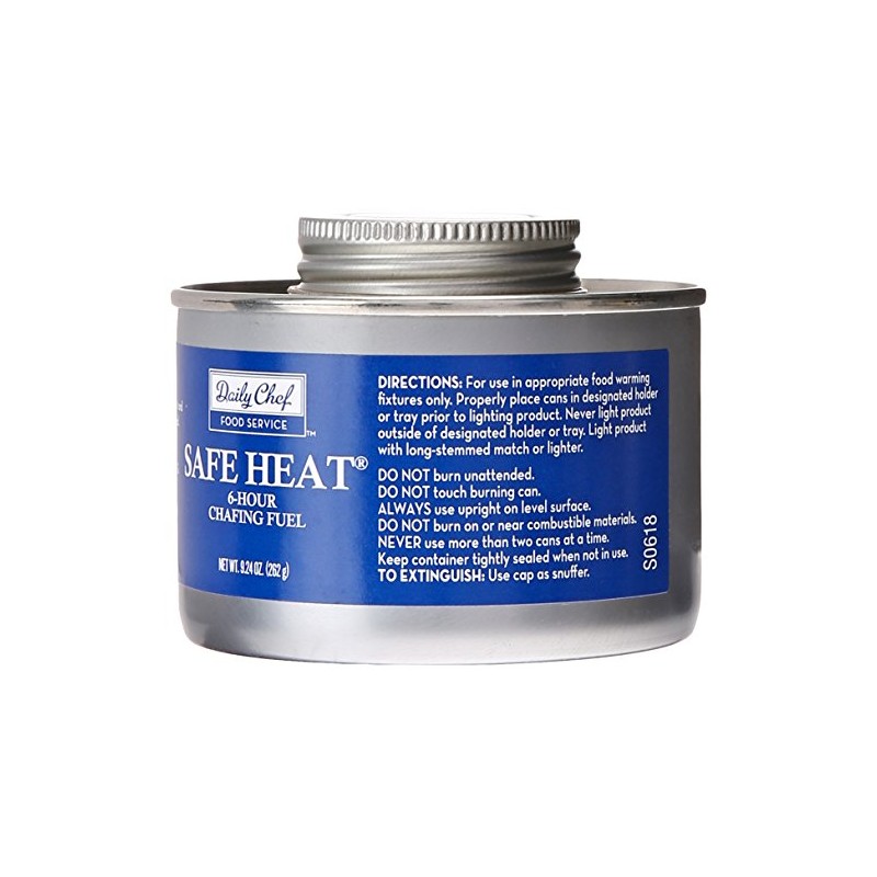 Daily Chef Bakers and Chefs Safe Heat Chafing Fuel, 12-Pack