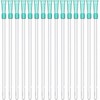 50 Pieces Replacement Catheter Tubes Women Men, PVC Flexible, 20fr