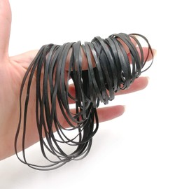 Recorder Rubber Belts - Cassette Recorder Repair Maintenance Mix Flat Cassette Tape Machine Rubber Belts 40-135 MM (50PCS) (Width 2MM)