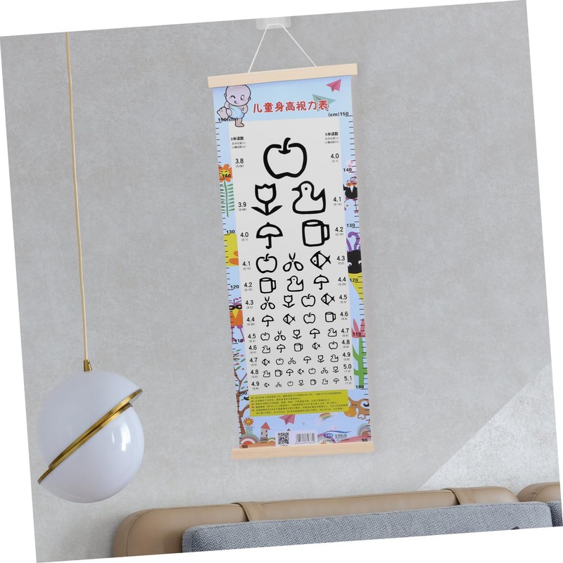 NAMOARLY Vision Test Diagram 1 Set Far View Chart Visual