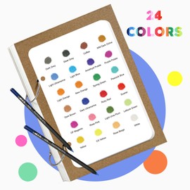 72Pcs Sketching Pencils Set - Drawing Sketch Kit includes 12 Colored Pencil & 60 Sheets Sketchbook, Gifts for Adults Teens Girls Boys Kids Art Beginners